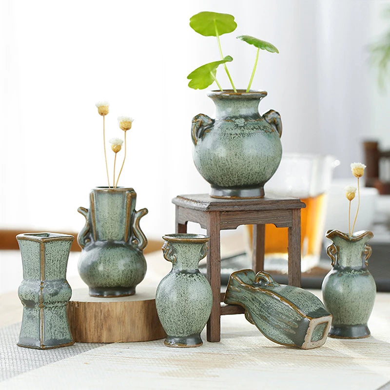 Nordic Moss Ceramic Vase