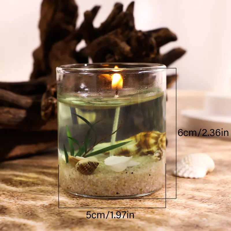 Handmade Gel Wax Art Candle