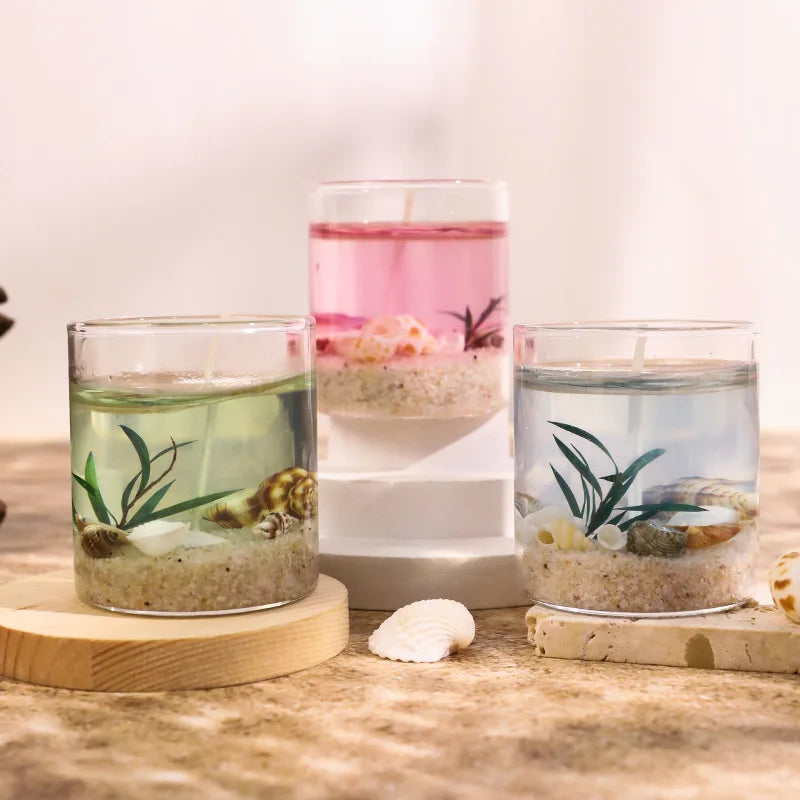 Handmade Gel Wax Art Candle