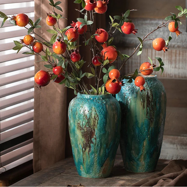 Verdis – Blue-Green Ceramic Vase