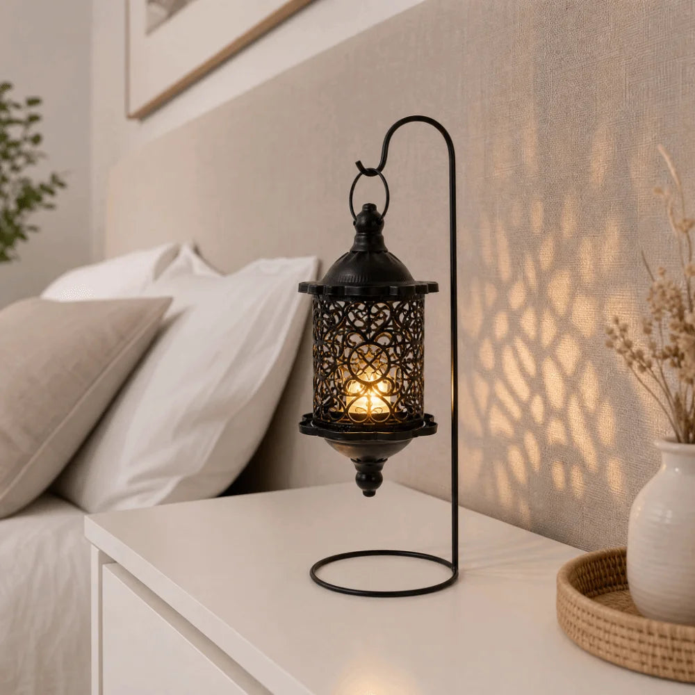 Elegant Metal Candle Holder
