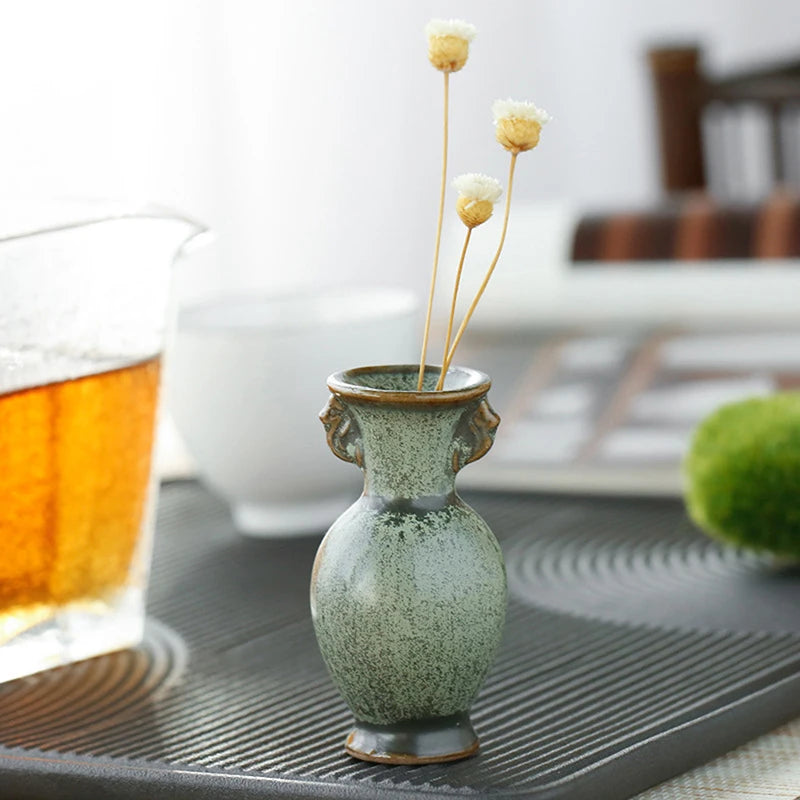 Nordic Moss Ceramic Vase