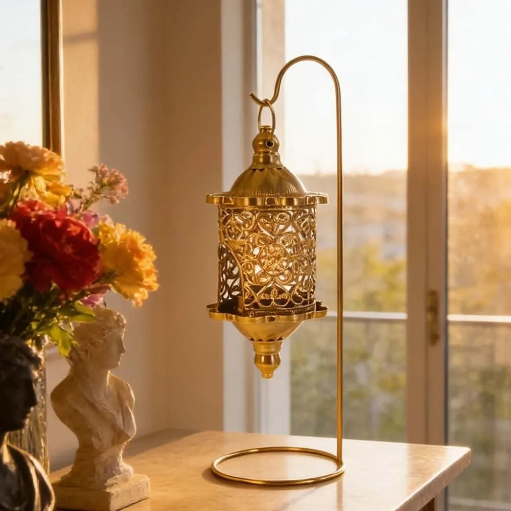 Elegant Metal Candle Holder