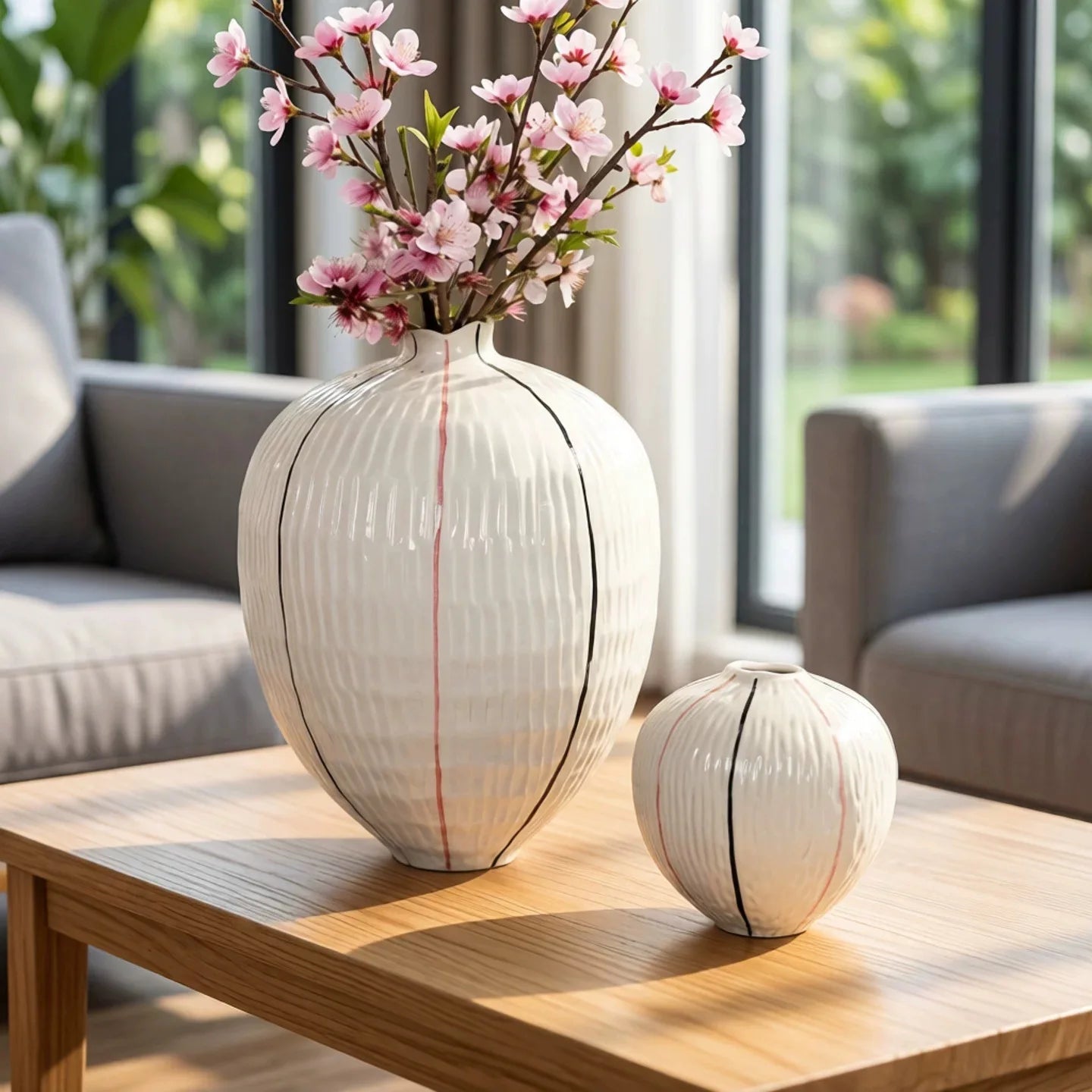Linea – Geometric Ceramic Vase