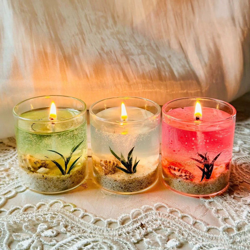 Handmade Gel Wax Art Candle