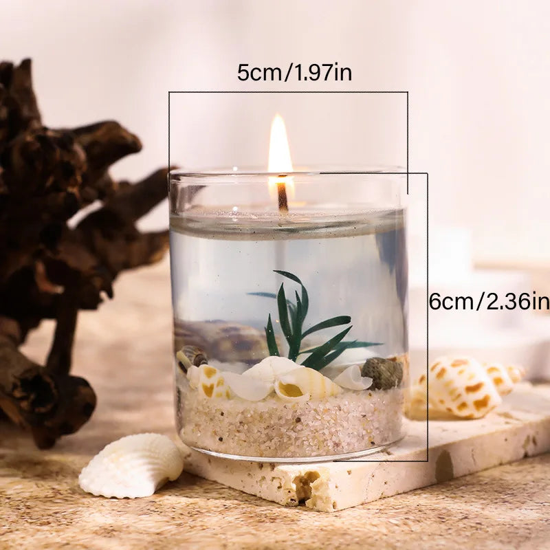 Handmade Gel Wax Art Candle