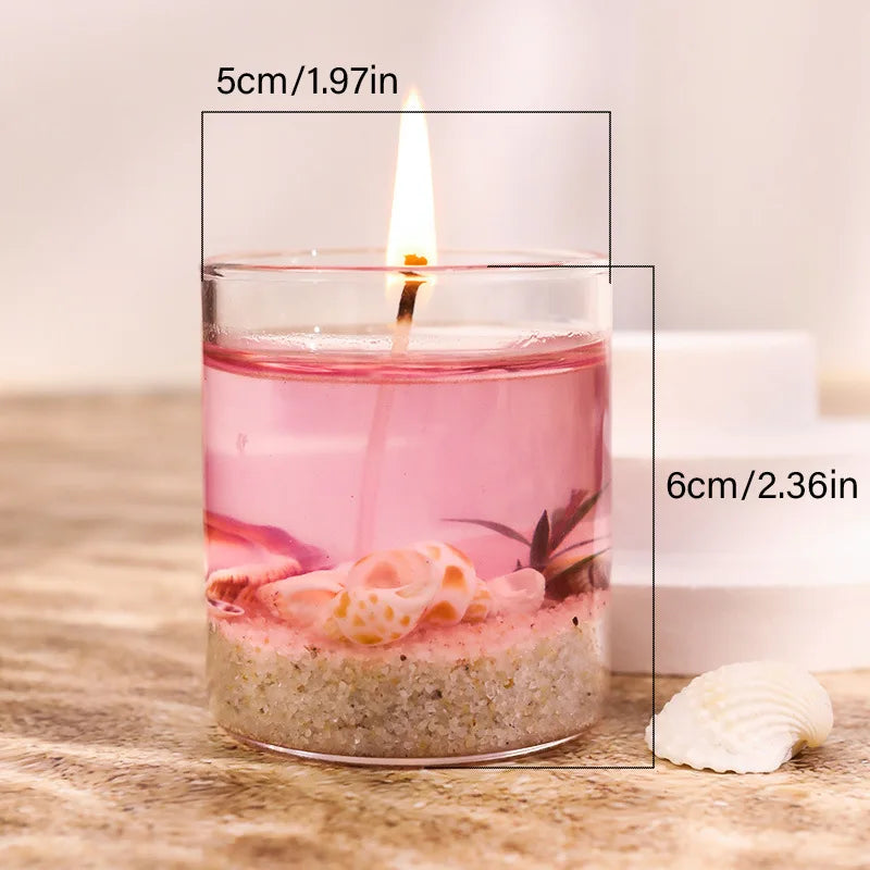 Handmade Gel Wax Art Candle