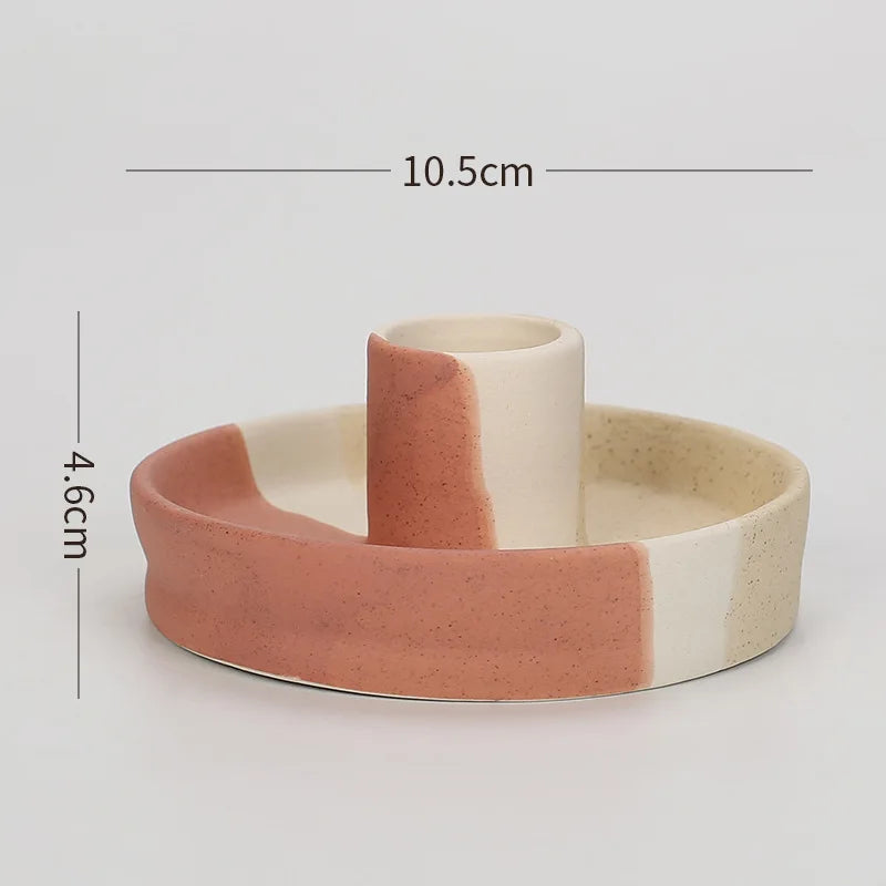 Nordic Ceramic Candle Holder