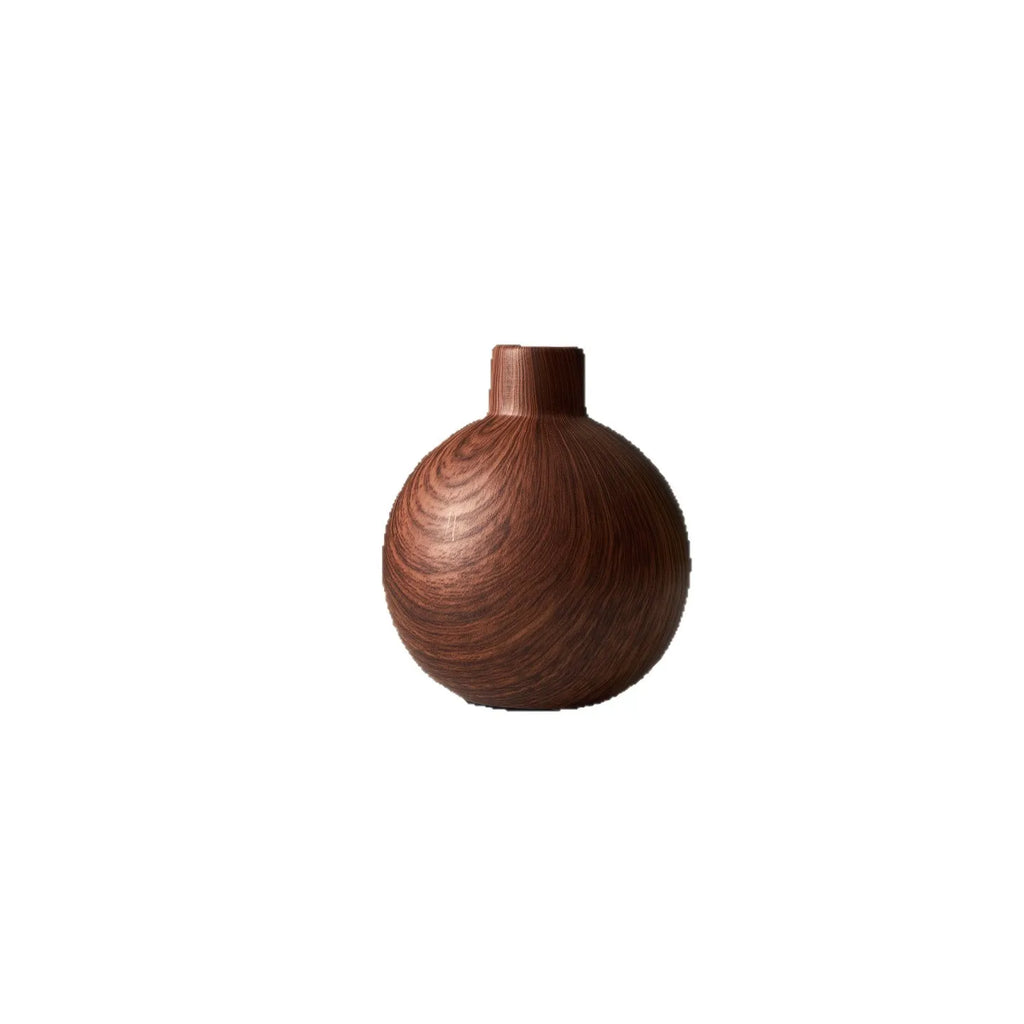 Woodgrain Ceramic Vase