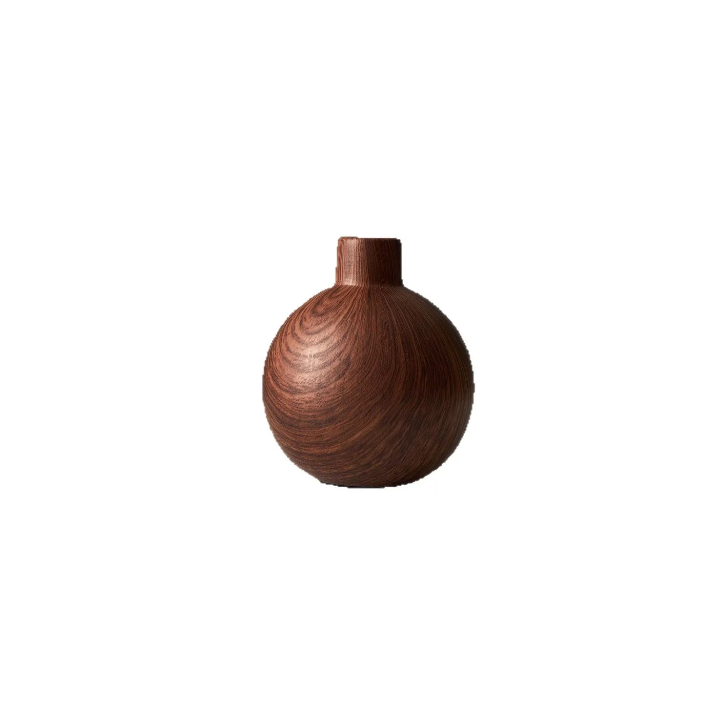 Woodgrain Ceramic Vase