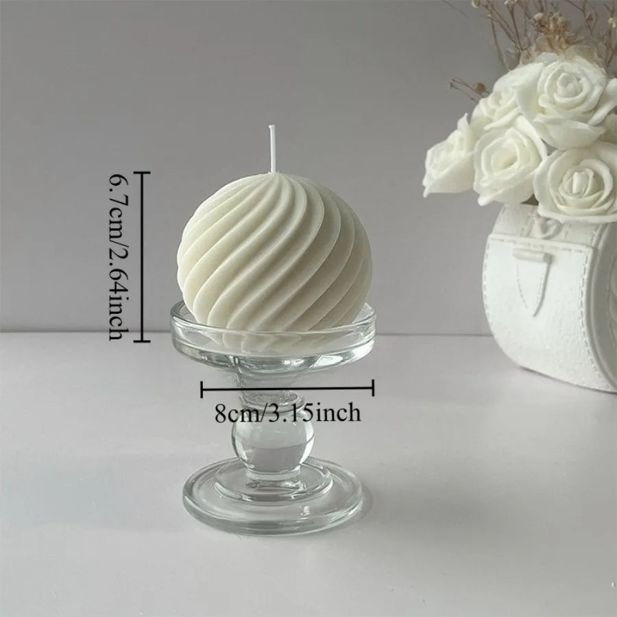 Sculptural Soy Wax Art Candle