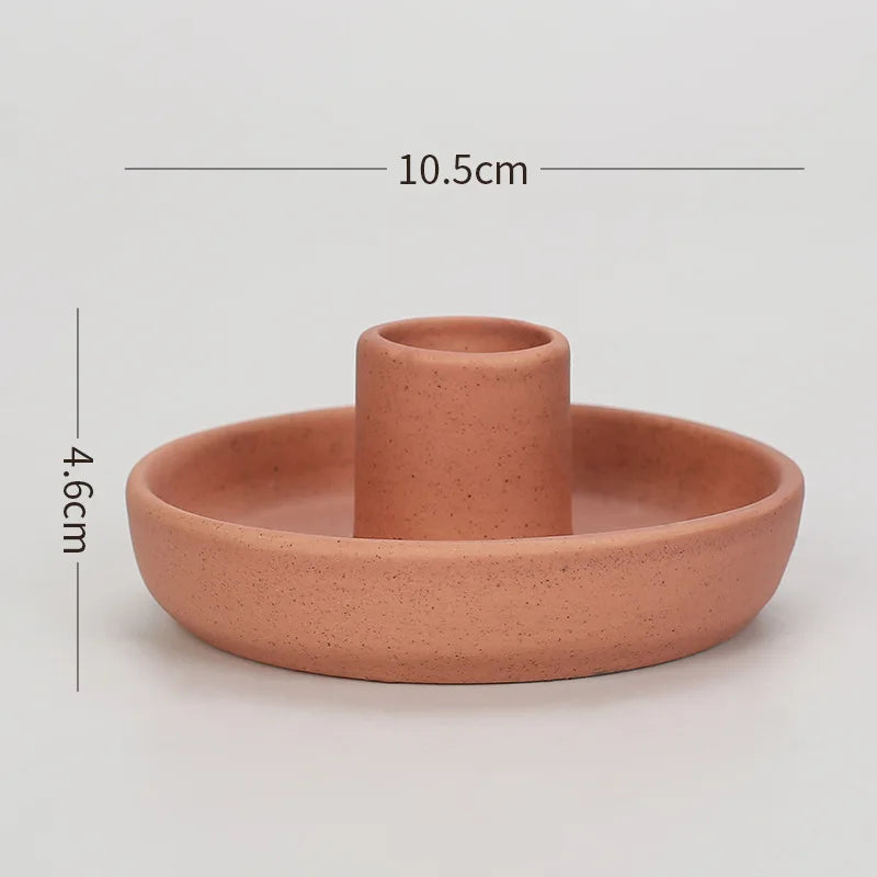 Nordic Ceramic Candle Holder