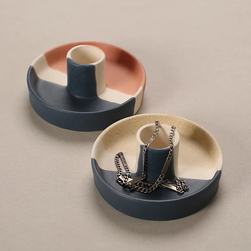 Nordic Ceramic Candle Holder