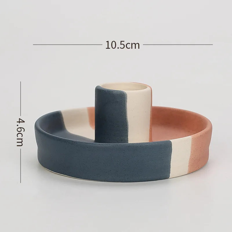 Nordic Ceramic Candle Holder
