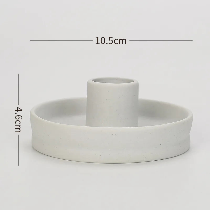 Nordic Ceramic Candle Holder
