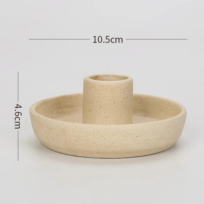 Nordic Ceramic Candle Holder