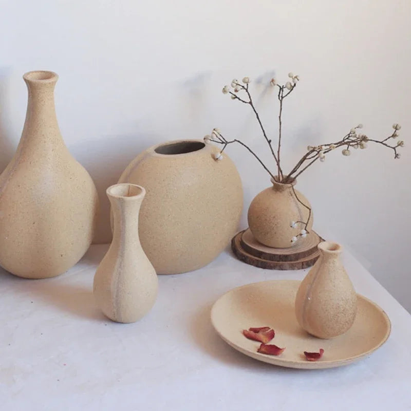 Decorative Vase with Natural Texture