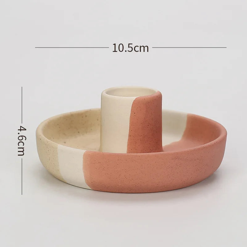 Nordic Ceramic Candle Holder