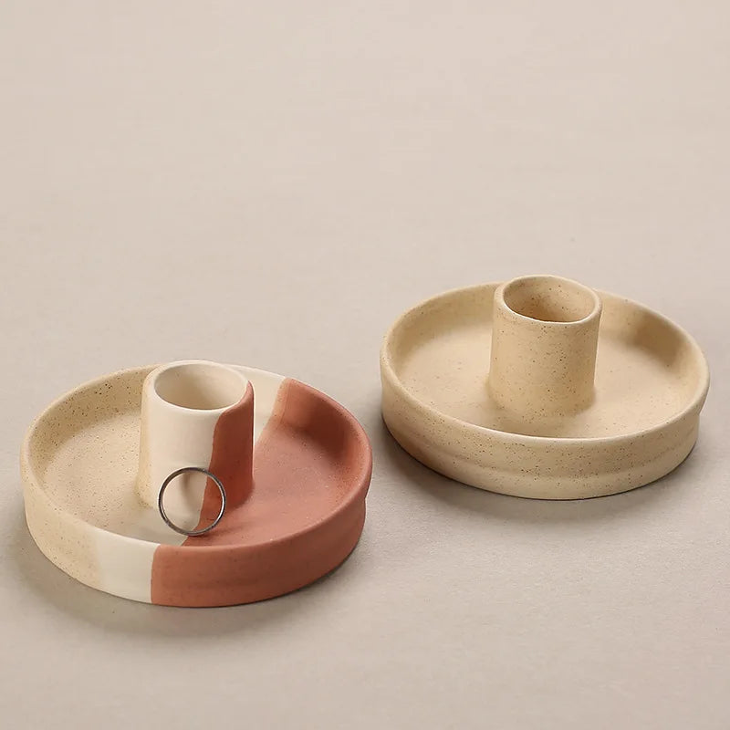 Nordic Ceramic Candle Holder