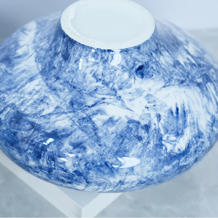 Celeste – Blue & White Porcelain Vase