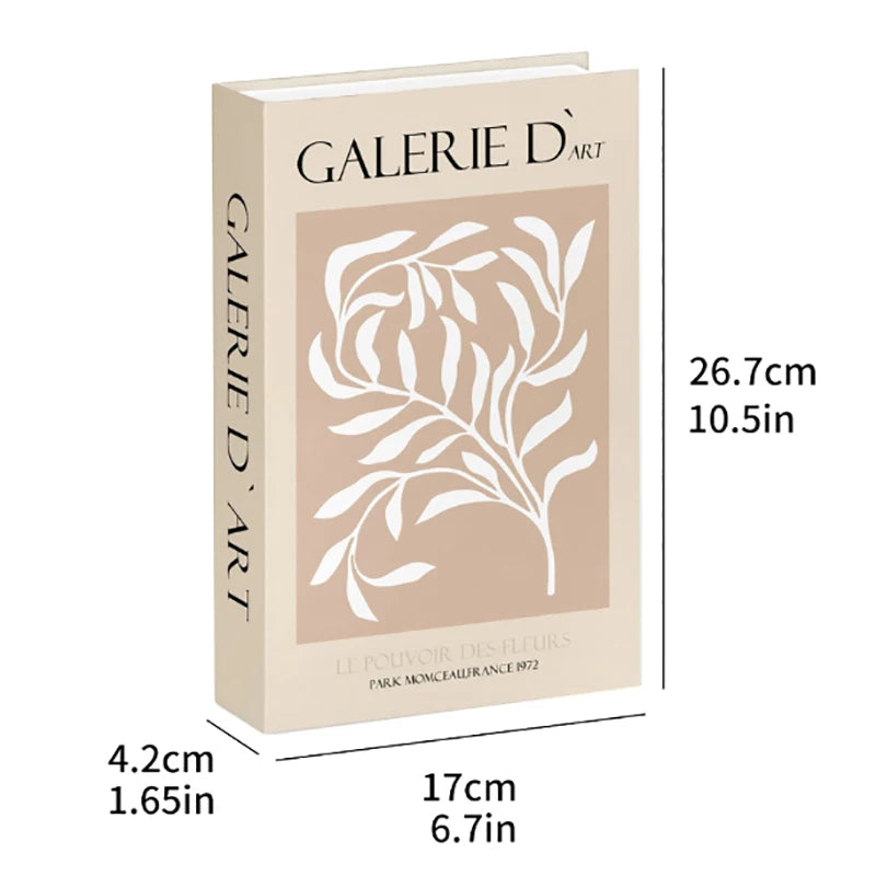 Noir Decorative Book