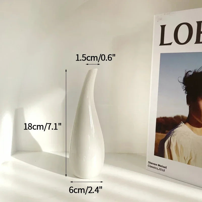 Elegant Scandinavian Ceramic Vase