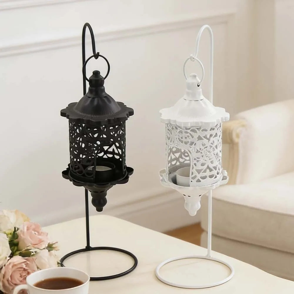 Elegant Metal Candle Holder