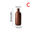 Woodgrain Ceramic Vase