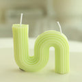 Handmade Alphabet Soy Wax Aromatherapy Candle