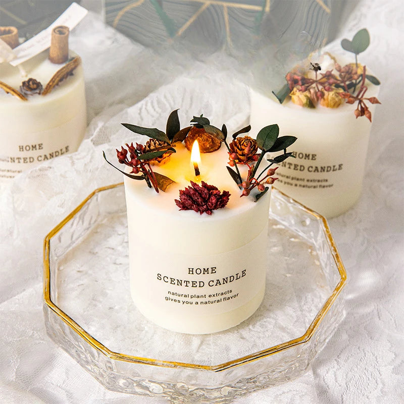Luxury Botanical Aromatherapy Candle