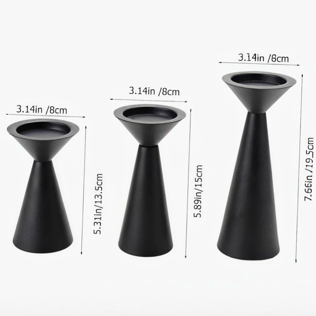 Luna – Metal Candle Holder