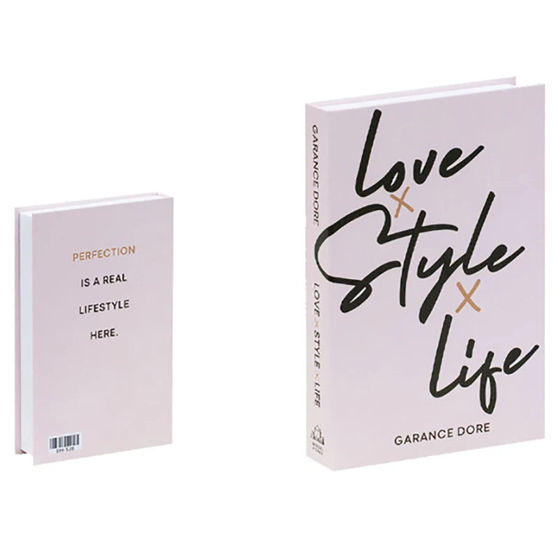 Noir Decorative Book