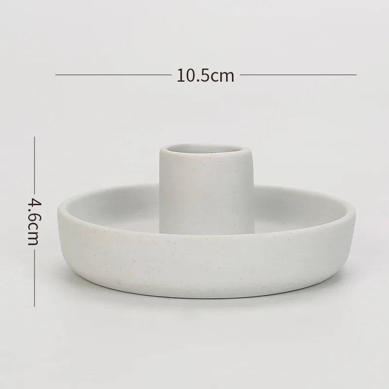 Nordic Ceramic Candle Holder