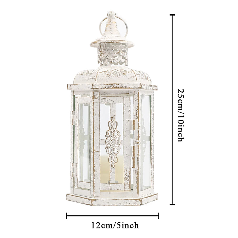 Nordic Metal Lantern Candle Holder