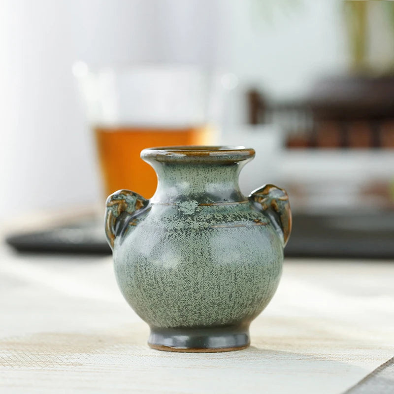 Nordic Moss Ceramic Vase