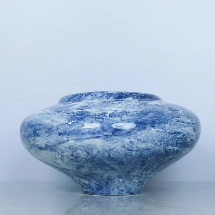 Celeste – Blue & White Porcelain Vase