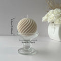 Sculptural Soy Wax Art Candle